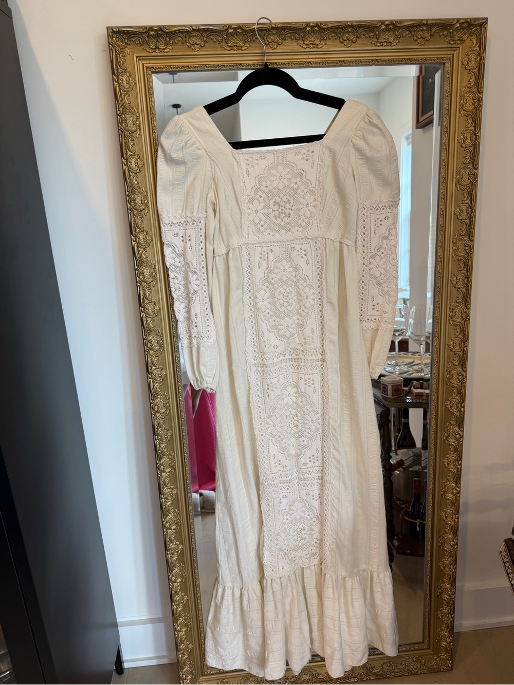 70s Gunne Sax style cottage core dress